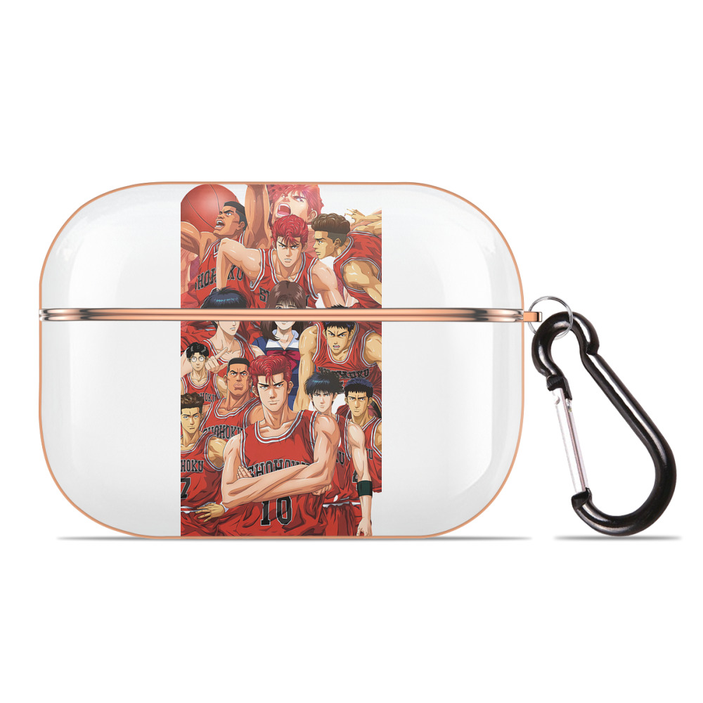 SLAM DUNK／スラムダンク 【AirPods Pro用】ハードシェル保護ケース｜耐衝撃・防指紋・カラビナ付き商品仕様
