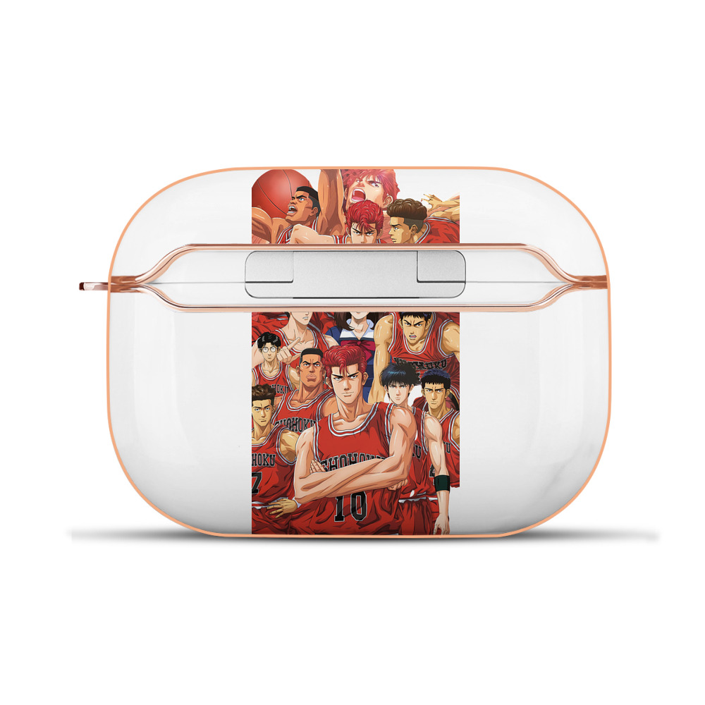 SLAM DUNK／スラムダンク 【AirPods Pro用】ハードシェル保護ケース｜耐衝撃・防指紋・カラビナ付き商品仕様