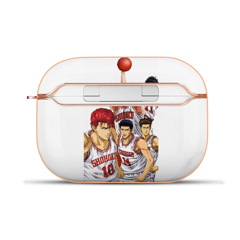 SLAM DUNK／スラムダンク 【AirPods Pro用】ハードシェル保護ケース｜耐衝撃・防指紋・カラビナ付き商品仕様