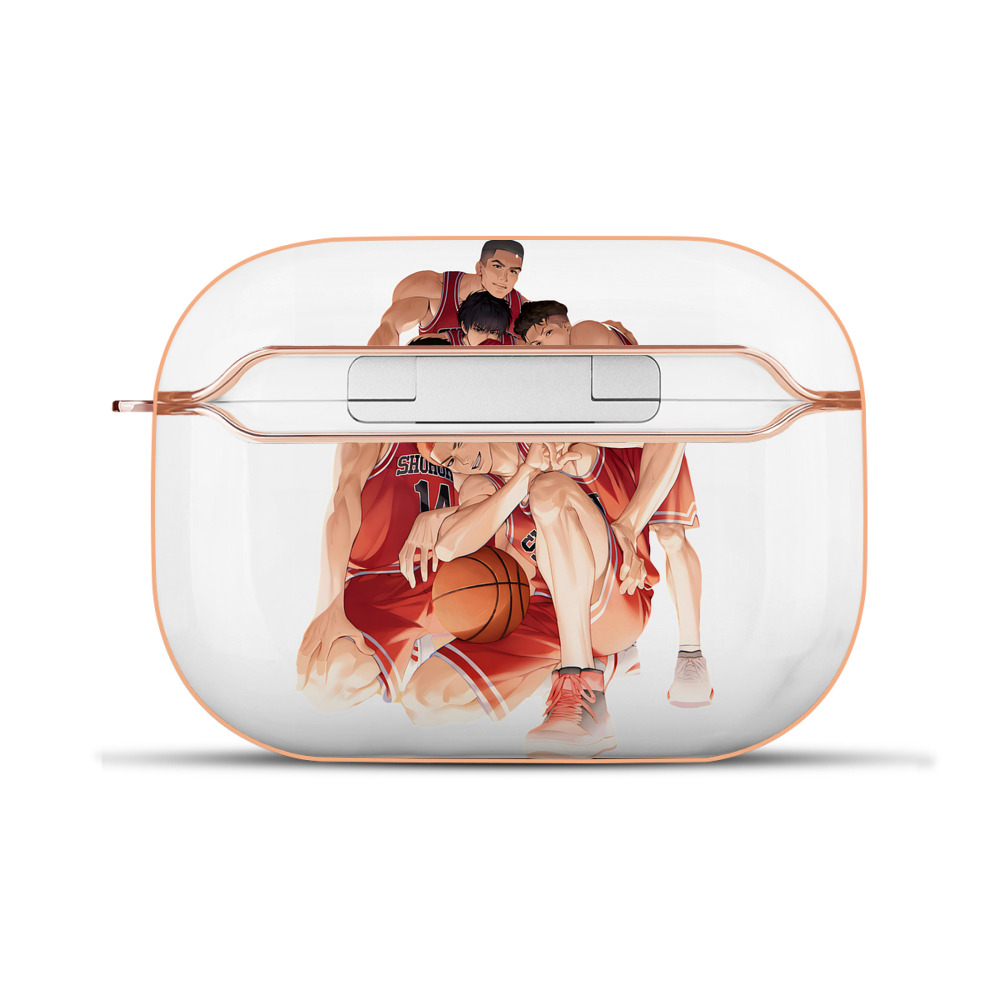 SLAM DUNK／スラムダンク 【AirPods Pro用】ハードシェル保護ケース｜耐衝撃・防指紋・カラビナ付き商品仕様