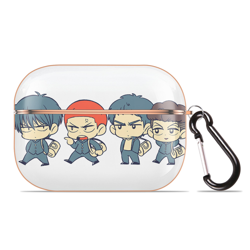 SLAM DUNK／スラムダンク 【AirPods Pro用】ハードシェル保護ケース｜耐衝撃・防指紋・カラビナ付き商品仕様