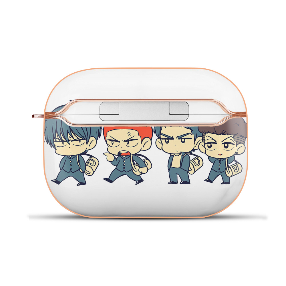 SLAM DUNK／スラムダンク 【AirPods Pro用】ハードシェル保護ケース｜耐衝撃・防指紋・カラビナ付き商品仕様