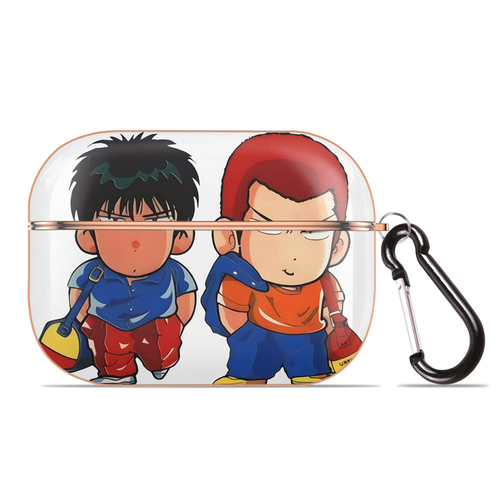 SLAM DUNK／スラムダンク 【AirPods Pro用】ハードシェル保護ケース｜耐衝撃・防指紋・カラビナ付き商品仕様