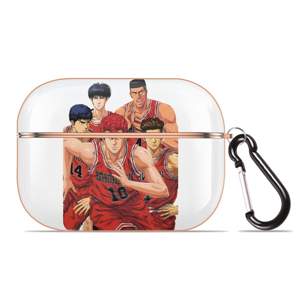 SLAM DUNK／スラムダンク 【AirPods Pro用】ハードシェル保護ケース｜耐衝撃・防指紋・カラビナ付き商品仕様