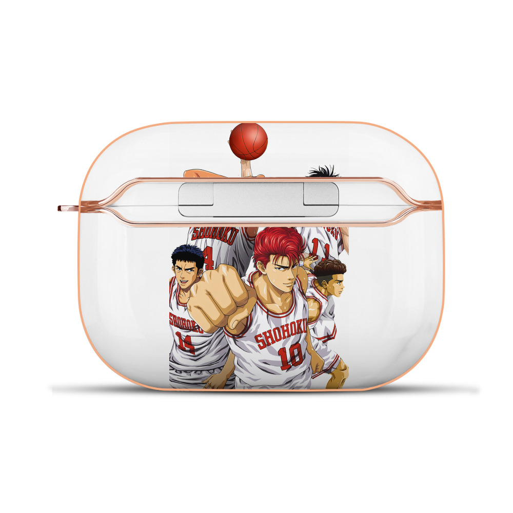 SLAM DUNK／スラムダンク 【AirPods Pro用】ハードシェル保護ケース｜耐衝撃・防指紋・カラビナ付き商品仕様