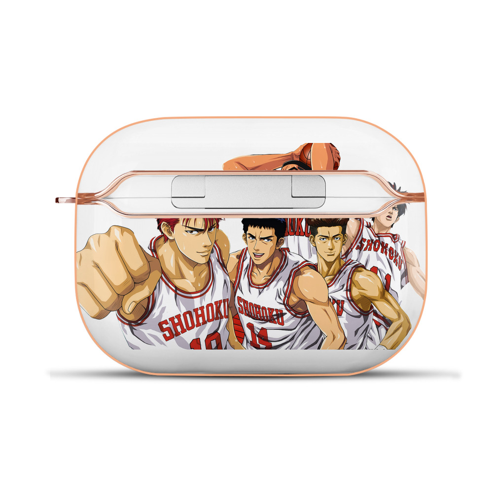 SLAM DUNK／スラムダンク 【AirPods Pro用】ハードシェル保護ケース｜耐衝撃・防指紋・カラビナ付き商品仕様