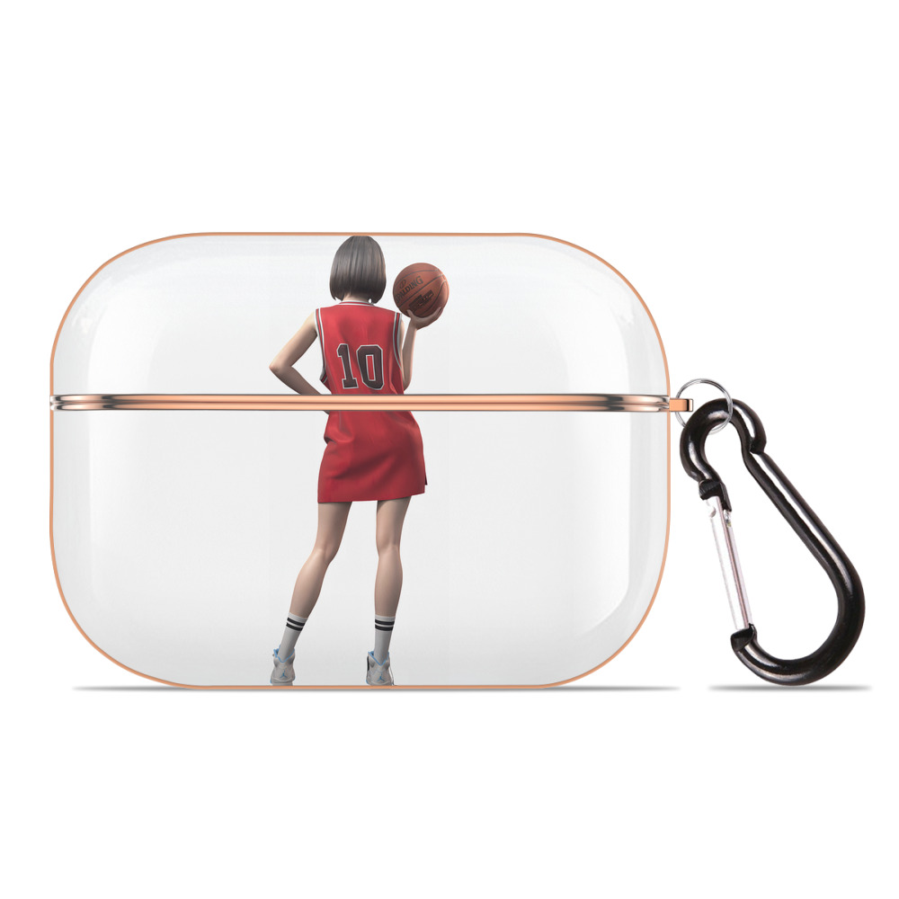 SLAM DUNK／スラムダンク 【AirPods Pro用】ハードシェル保護ケース｜耐衝撃・防指紋・カラビナ付き商品仕様