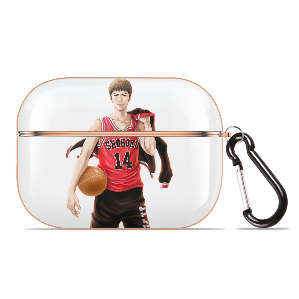 SLAM DUNK／スラムダンク 【AirPods Pro用】ハードシェル保護ケース｜耐衝撃・防指紋・カラビナ付き商品仕様