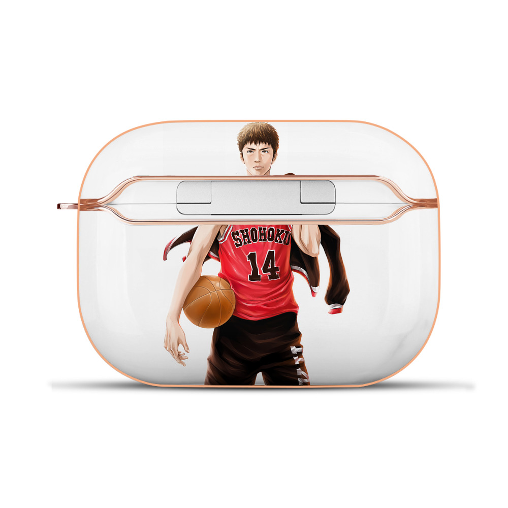 SLAM DUNK／スラムダンク 【AirPods Pro用】ハードシェル保護ケース｜耐衝撃・防指紋・カラビナ付き商品仕様