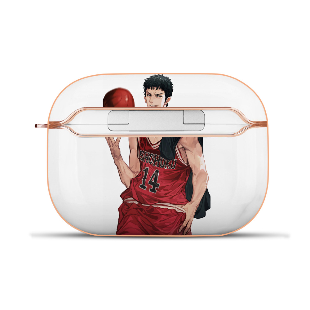 SLAM DUNK／スラムダンク 【AirPods Pro用】ハードシェル保護ケース｜耐衝撃・防指紋・カラビナ付き商品仕様