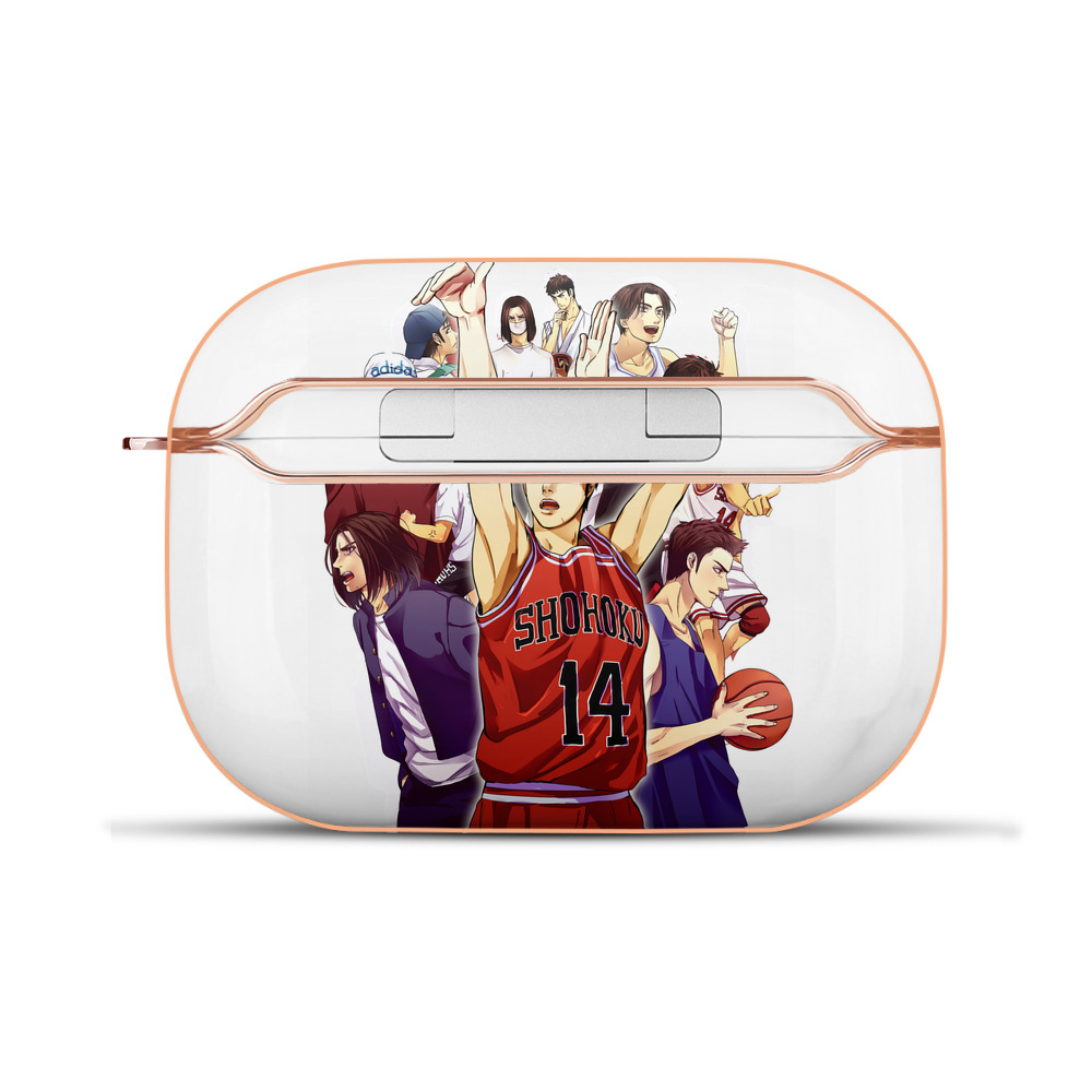 SLAM DUNK／スラムダンク 【AirPods Pro用】ハードシェル保護ケース｜耐衝撃・防指紋・カラビナ付き商品仕様