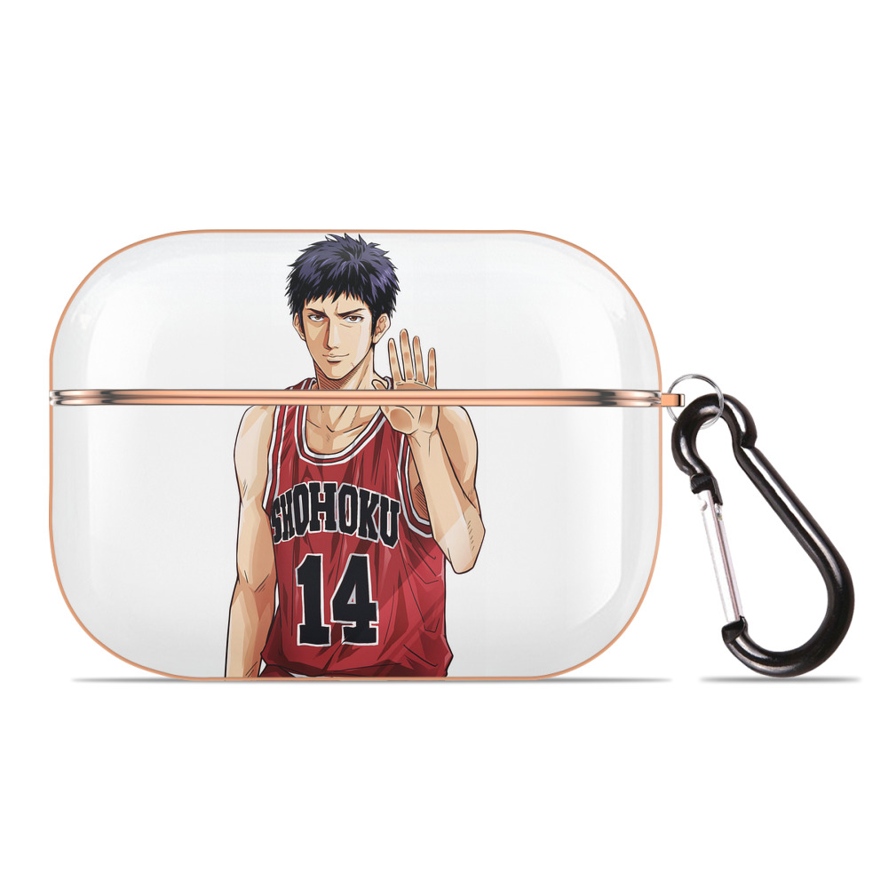 SLAM DUNK／スラムダンク 【AirPods Pro用】ハードシェル保護ケース｜耐衝撃・防指紋・カラビナ付き商品仕様