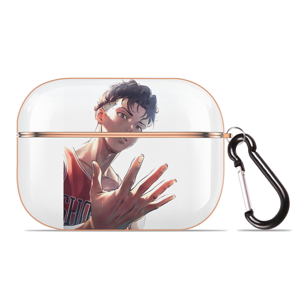 SLAM DUNK／スラムダンク 【AirPods Pro用】ハードシェル保護ケース｜耐衝撃・防指紋・カラビナ付き商品仕様