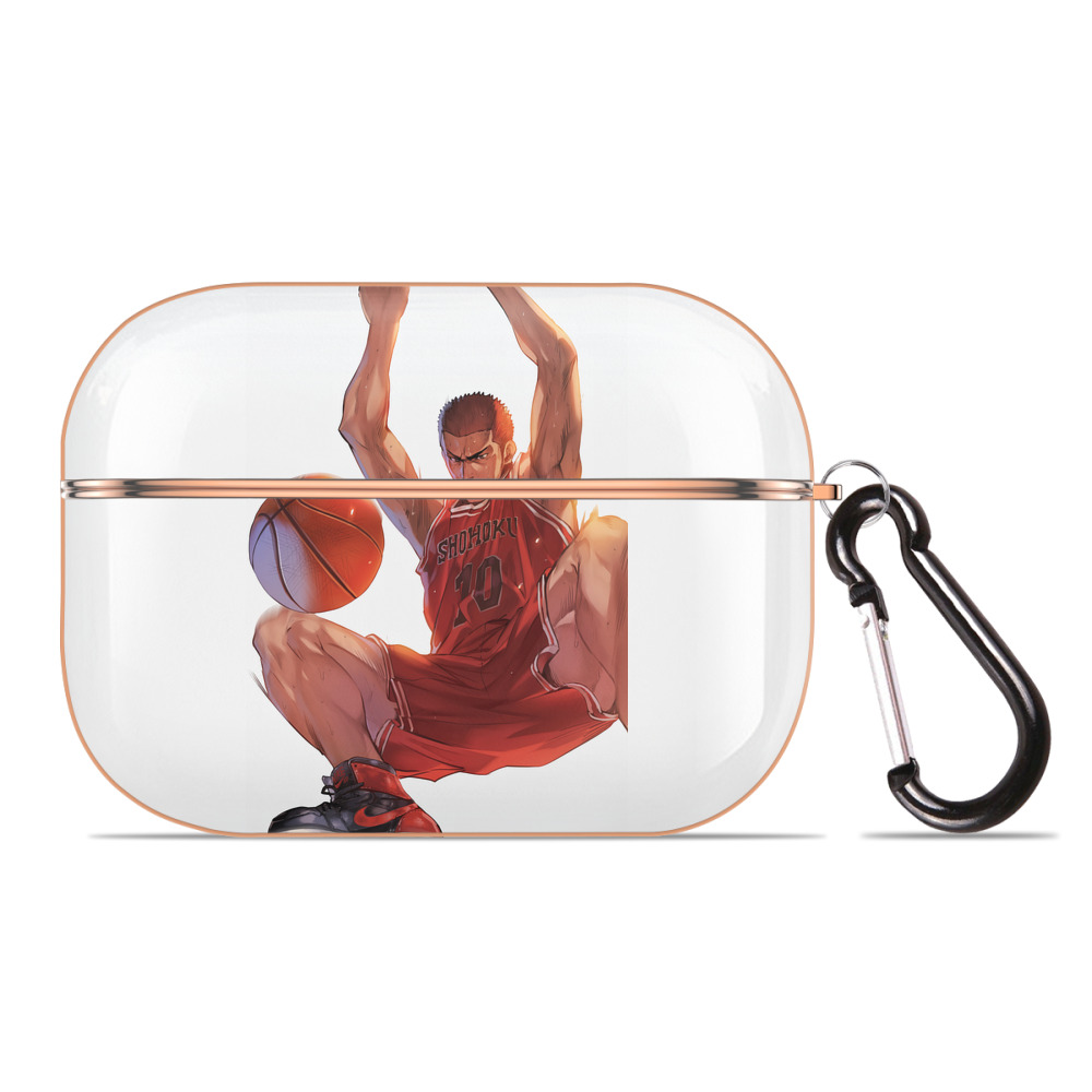 SLAM DUNK／スラムダンク 【AirPods Pro用】ハードシェル保護ケース｜耐衝撃・防指紋・カラビナ付き商品仕様