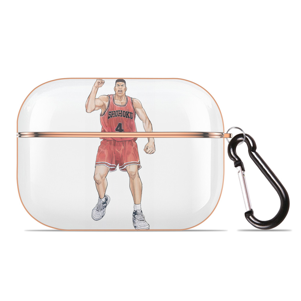 SLAM DUNK／スラムダンク 【AirPods Pro用】ハードシェル保護ケース｜耐衝撃・防指紋・カラビナ付き商品仕様