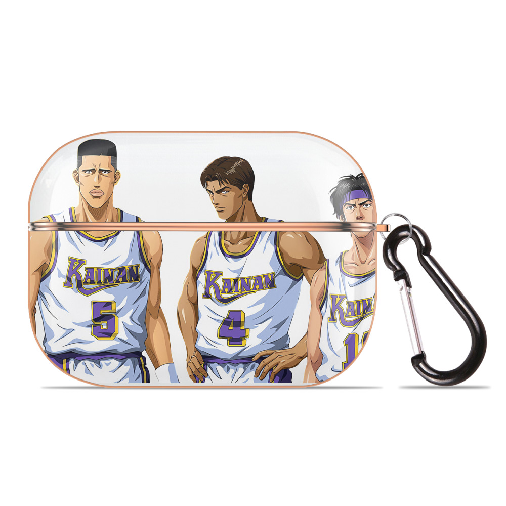 （画像用） SLAM DUNK／スラムダンク 【AirPods Pro用】ハードシェル保護ケース｜耐衝撃・防指紋・カラビナ付き商品仕様