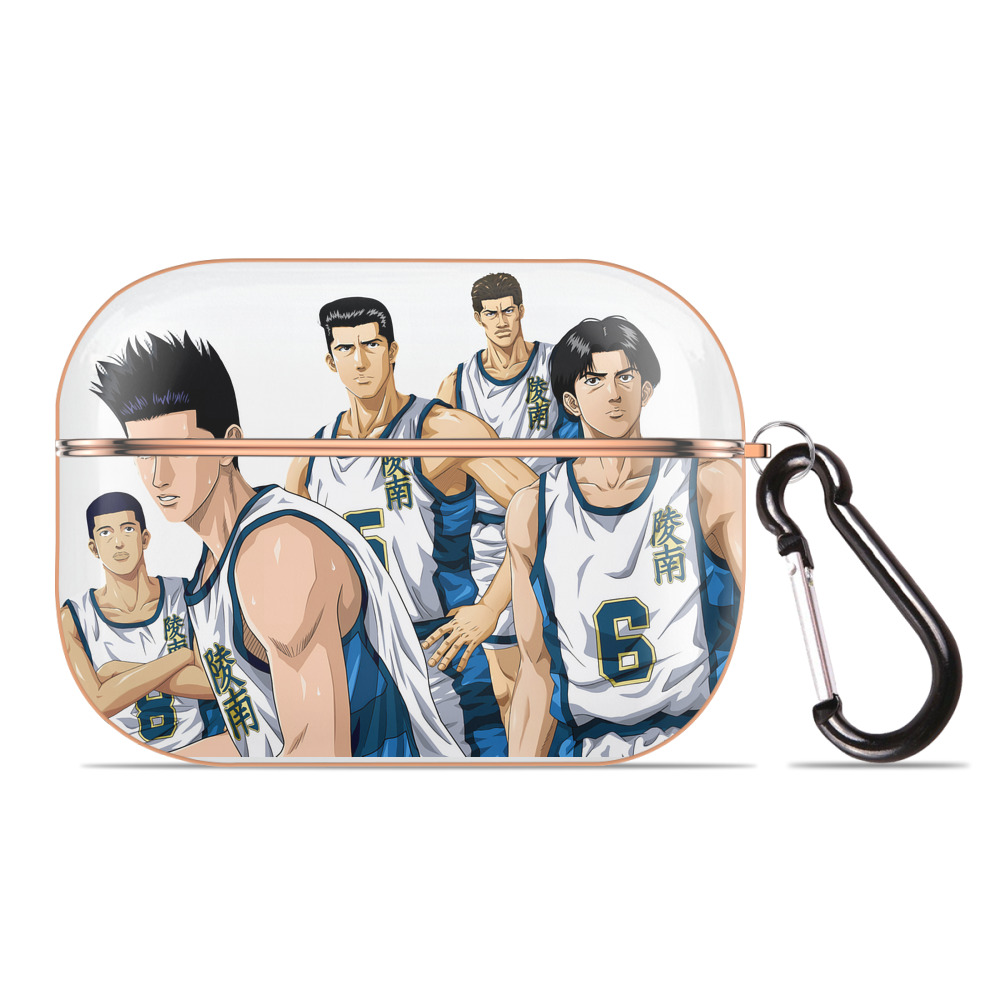SLAM DUNK／スラムダンク 【AirPods Pro用】ハードシェル保護ケース｜耐衝撃・防指紋・カラビナ付き商品仕様