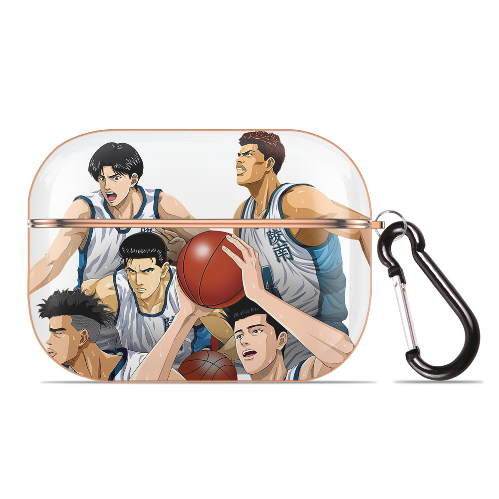 SLAM DUNK／スラムダンク 【AirPods Pro用】ハードシェル保護ケース｜耐衝撃・防指紋・カラビナ付き商品仕様
