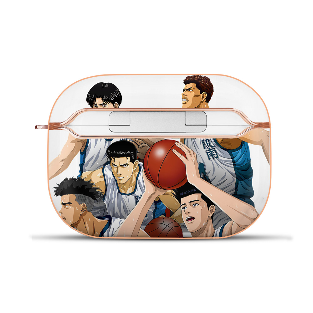 SLAM DUNK／スラムダンク 【AirPods Pro用】ハードシェル保護ケース｜耐衝撃・防指紋・カラビナ付き商品仕様