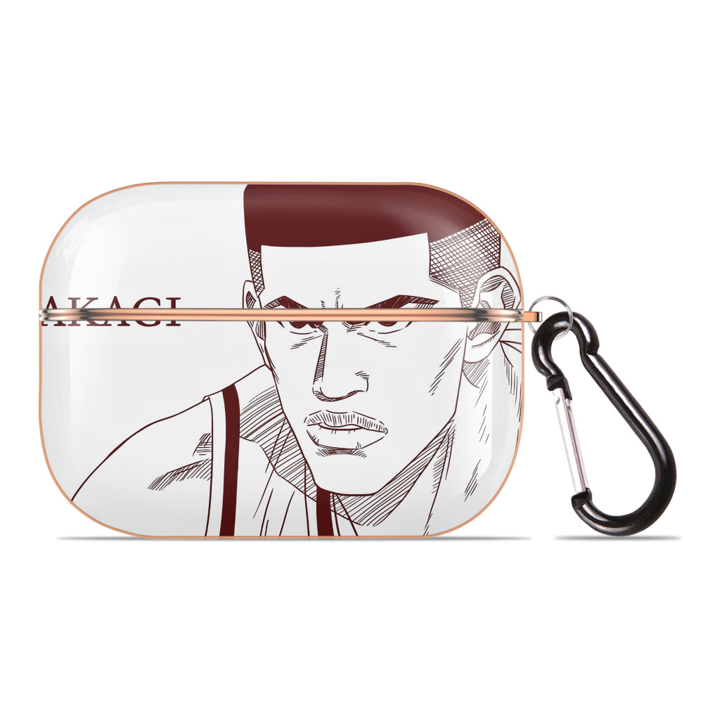 SLAM DUNK／スラムダンク 【AirPods Pro用】ハードシェル保護ケース｜耐衝撃・防指紋・カラビナ付き商品仕様