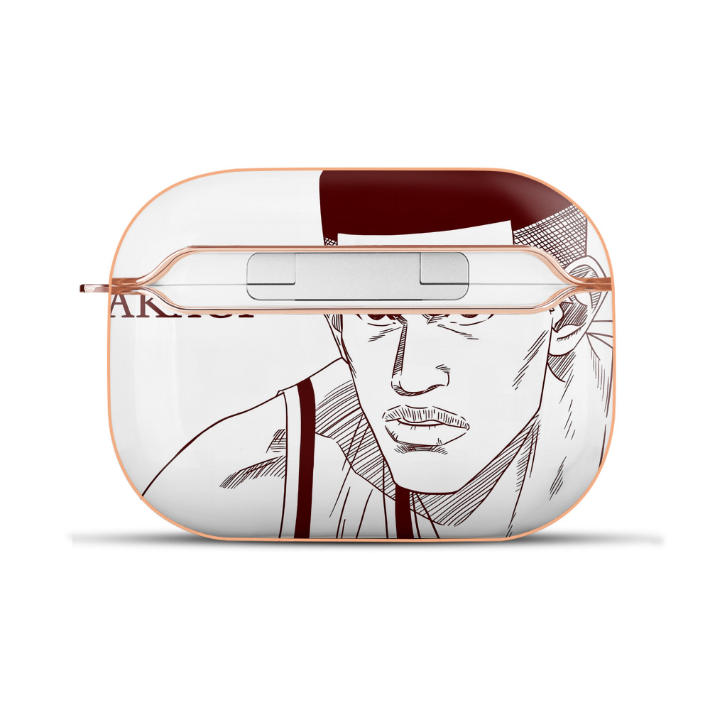 SLAM DUNK／スラムダンク 【AirPods Pro用】ハードシェル保護ケース｜耐衝撃・防指紋・カラビナ付き商品仕様