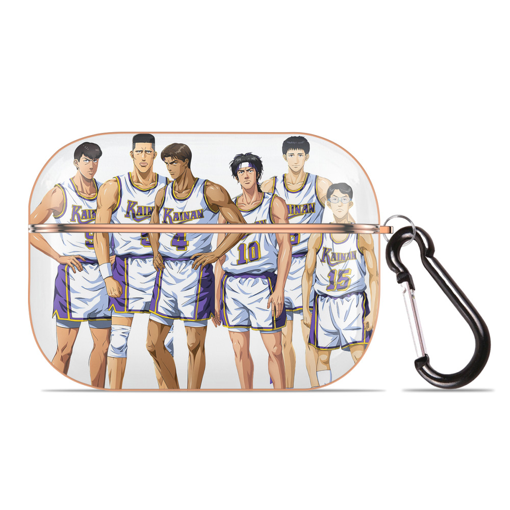（画像用） SLAM DUNK／スラムダンク 【AirPods Pro用】ハードシェル保護ケース｜耐衝撃・防指紋・カラビナ付き商品仕様