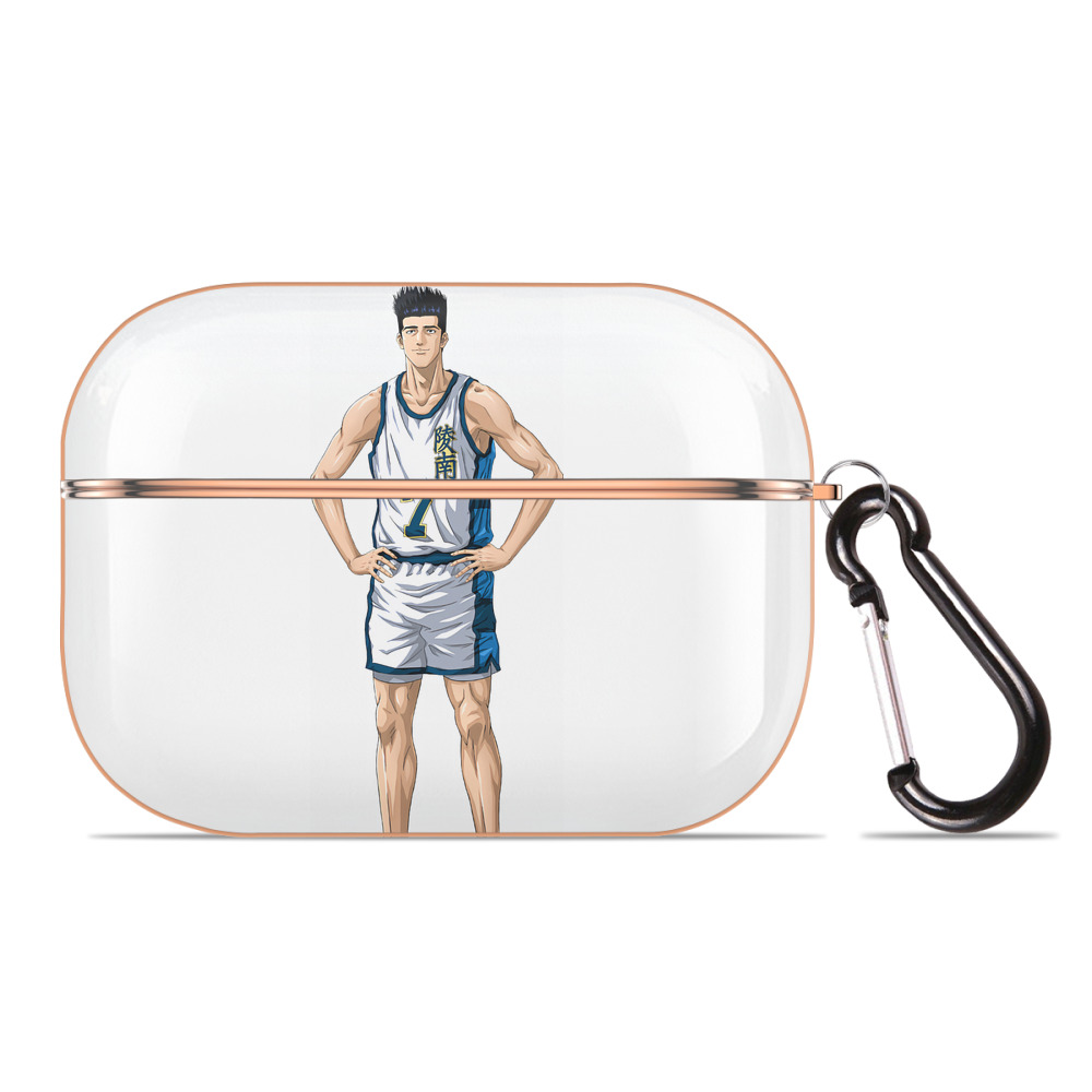 （画像用） SLAM DUNK／スラムダンク 【AirPods Pro用】ハードシェル保護ケース｜耐衝撃・防指紋・カラビナ付き商品仕様