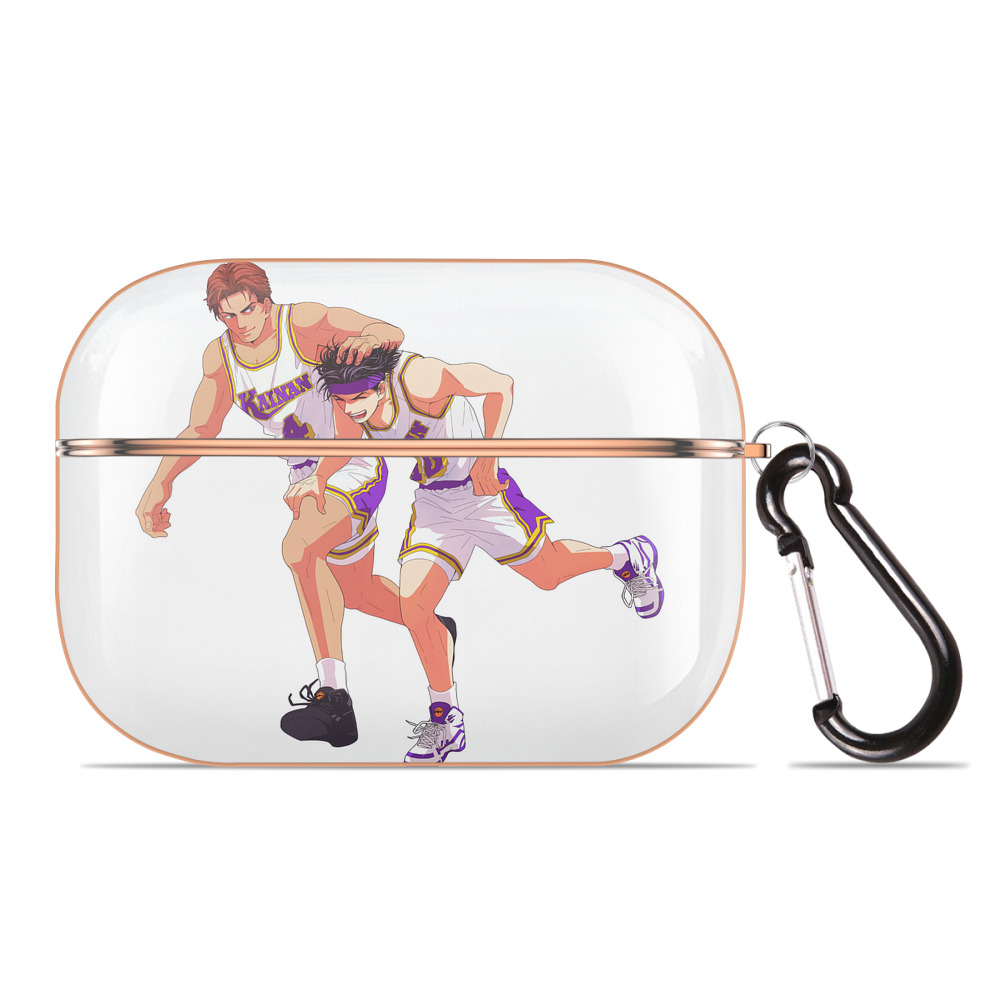 SLAM DUNK／スラムダンク 【AirPods Pro用】ハードシェル保護ケース｜耐衝撃・防指紋・カラビナ付き商品仕様