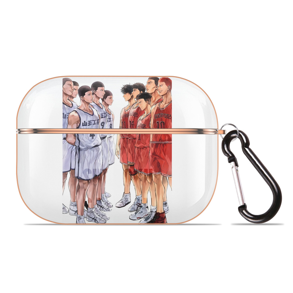 SLAM DUNK／スラムダンク 【AirPods Pro用】ハードシェル保護ケース｜耐衝撃・防指紋・カラビナ付き商品仕様