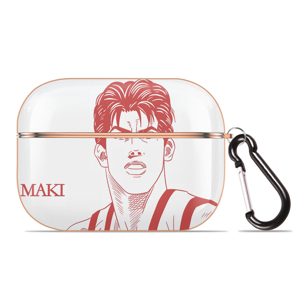SLAM DUNK／スラムダンク 【AirPods Pro用】ハードシェル保護ケース｜耐衝撃・防指紋・カラビナ付き商品仕様