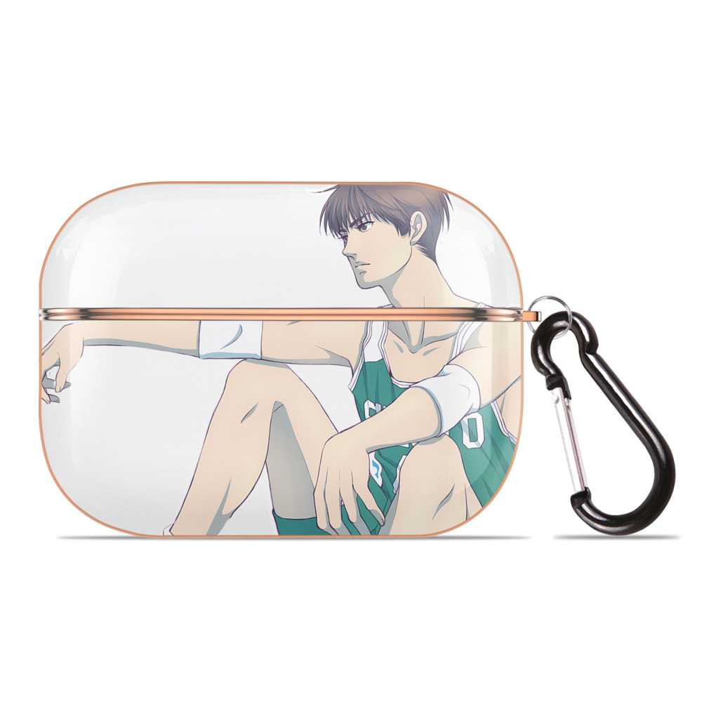 SLAM DUNK／スラムダンク 【AirPods Pro用】ハードシェル保護ケース｜耐衝撃・防指紋・カラビナ付き商品仕様