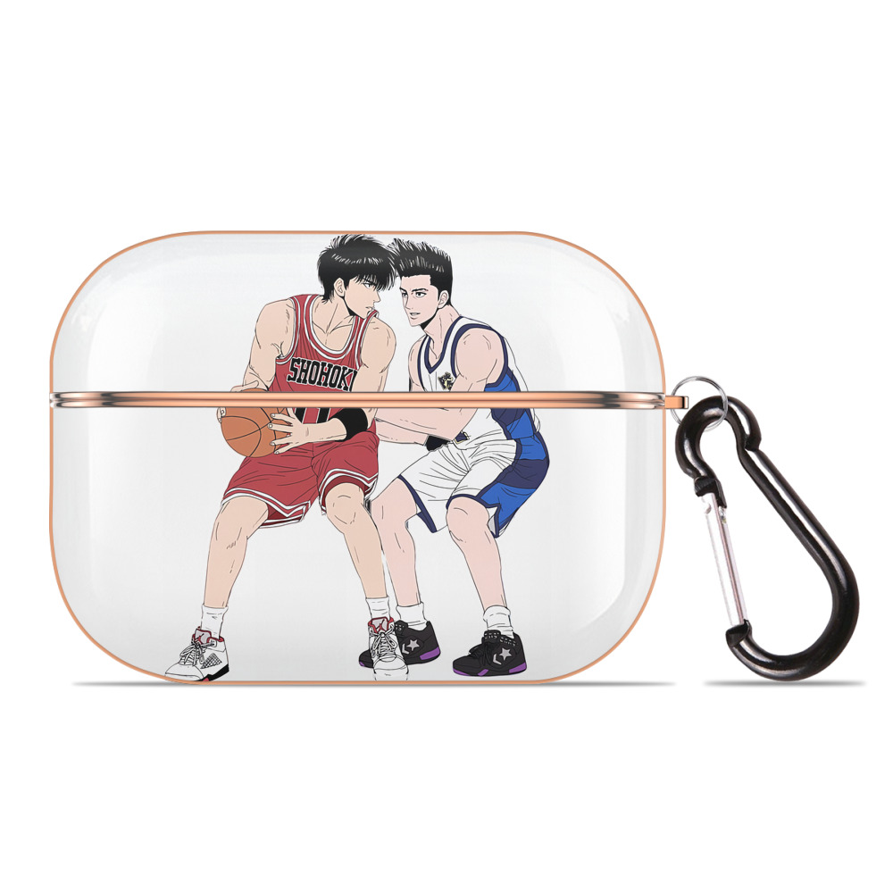 SLAM DUNK／スラムダンク 【AirPods Pro用】ハードシェル保護ケース｜耐衝撃・防指紋・カラビナ付き商品仕様