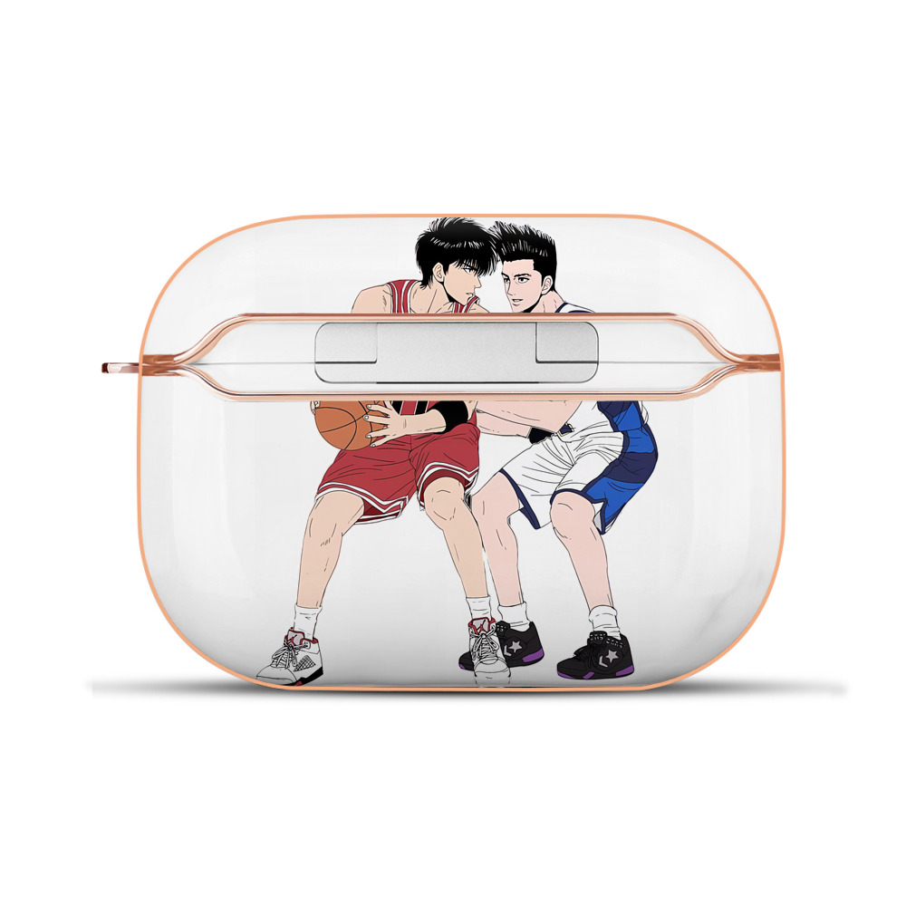 SLAM DUNK／スラムダンク 【AirPods Pro用】ハードシェル保護ケース｜耐衝撃・防指紋・カラビナ付き商品仕様