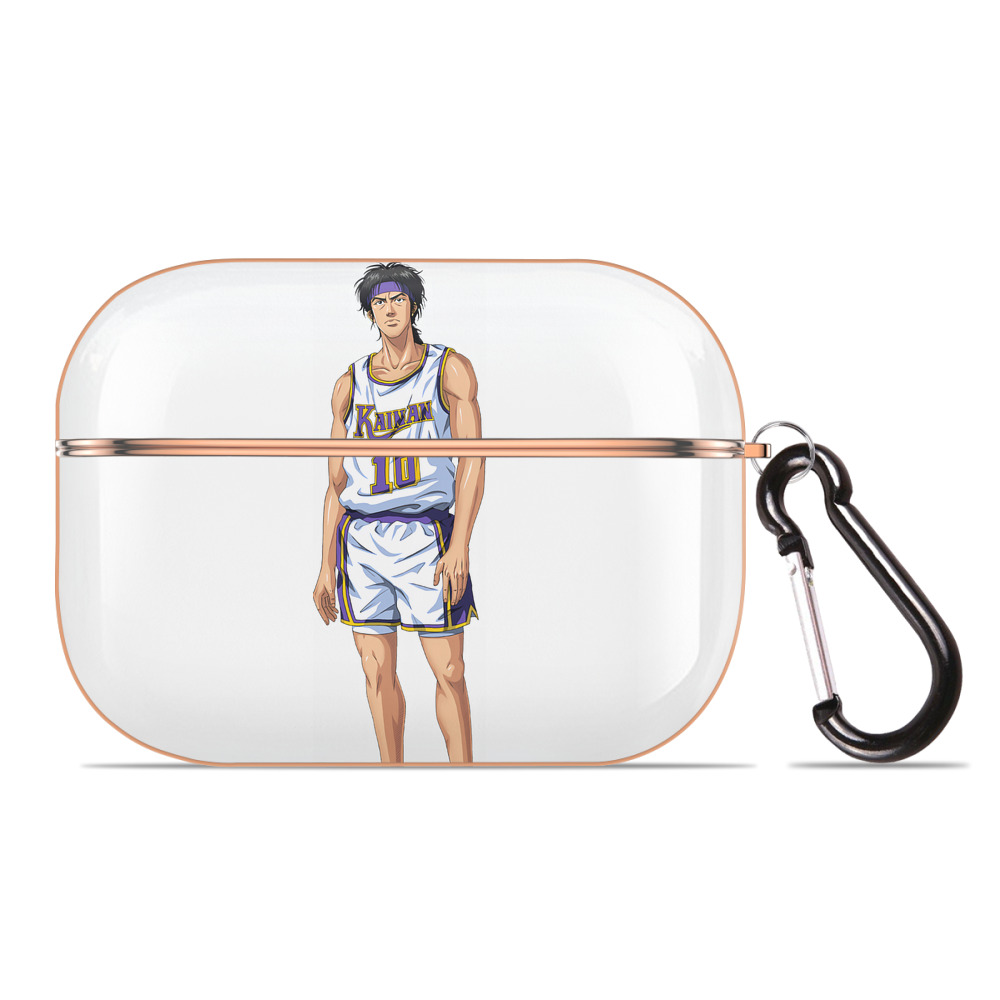 SLAM DUNK／スラムダンク 【AirPods Pro用】ハードシェル保護ケース｜耐衝撃・防指紋・カラビナ付き商品仕様