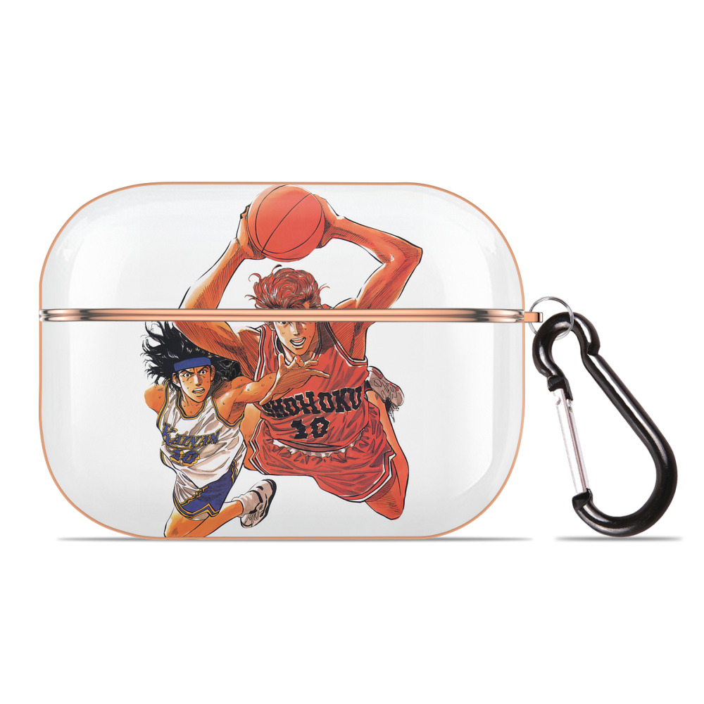 SLAM DUNK／スラムダンク 【AirPods Pro用】ハードシェル保護ケース｜耐衝撃・防指紋・カラビナ付き商品仕様