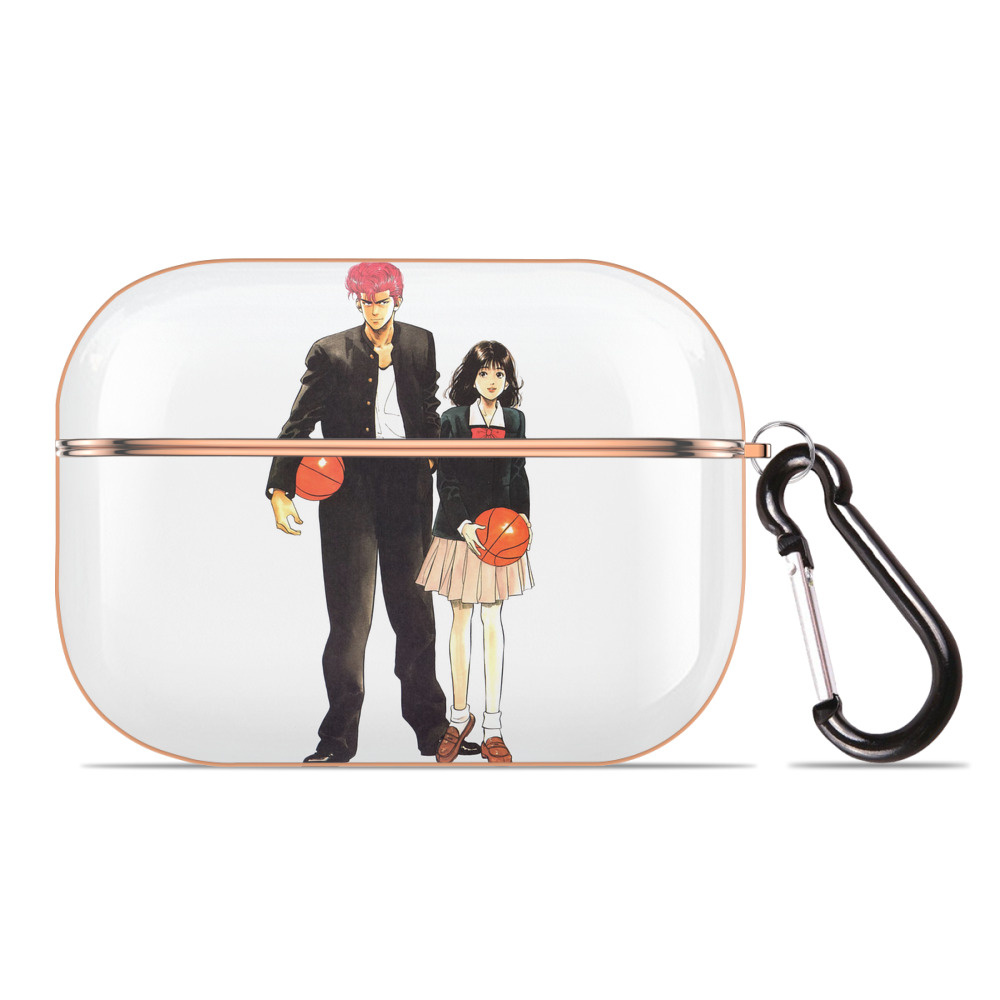 SLAM DUNK／スラムダンク 【AirPods Pro用】ハードシェル保護ケース｜耐衝撃・防指紋・カラビナ付き商品仕様