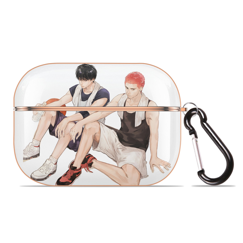 SLAM DUNK／スラムダンク 【AirPods Pro用】ハードシェル保護ケース｜耐衝撃・防指紋・カラビナ付き商品仕様