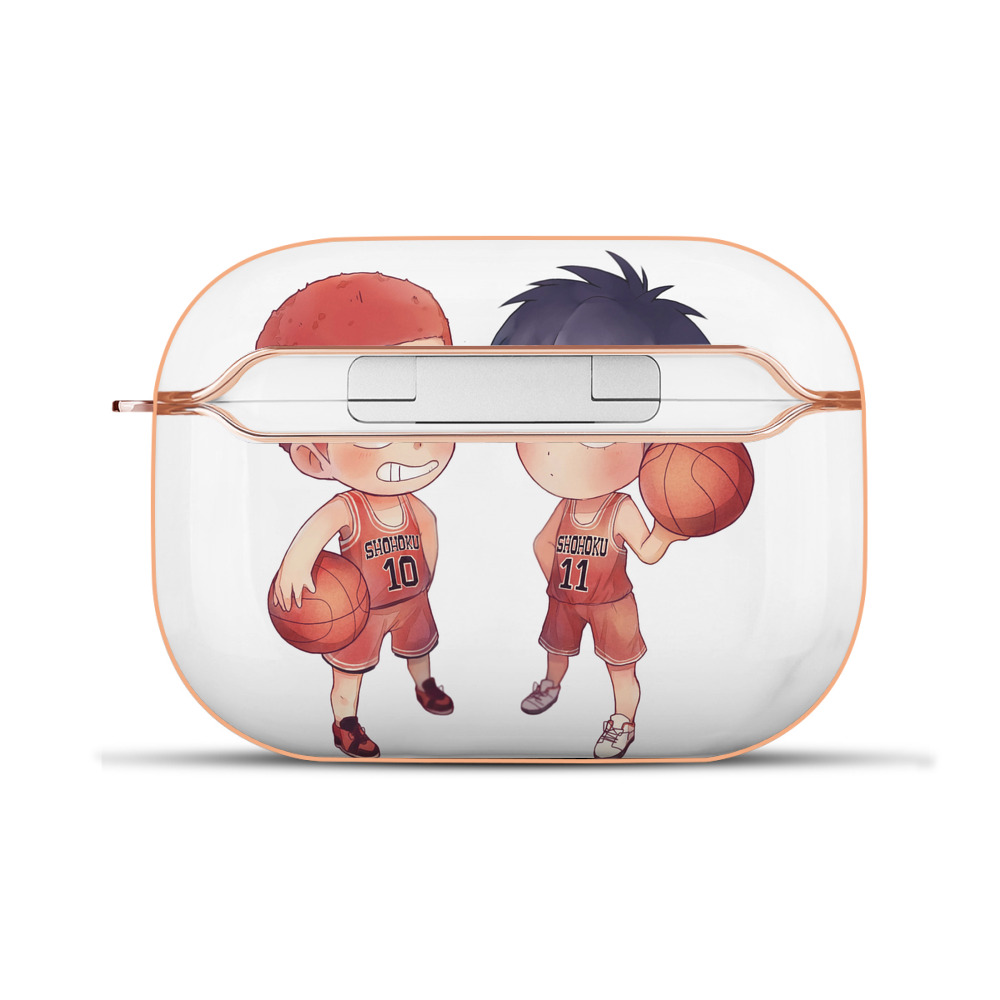 SLAM DUNK／スラムダンク 【AirPods Pro用】ハードシェル保護ケース｜耐衝撃・防指紋・カラビナ付き商品仕様