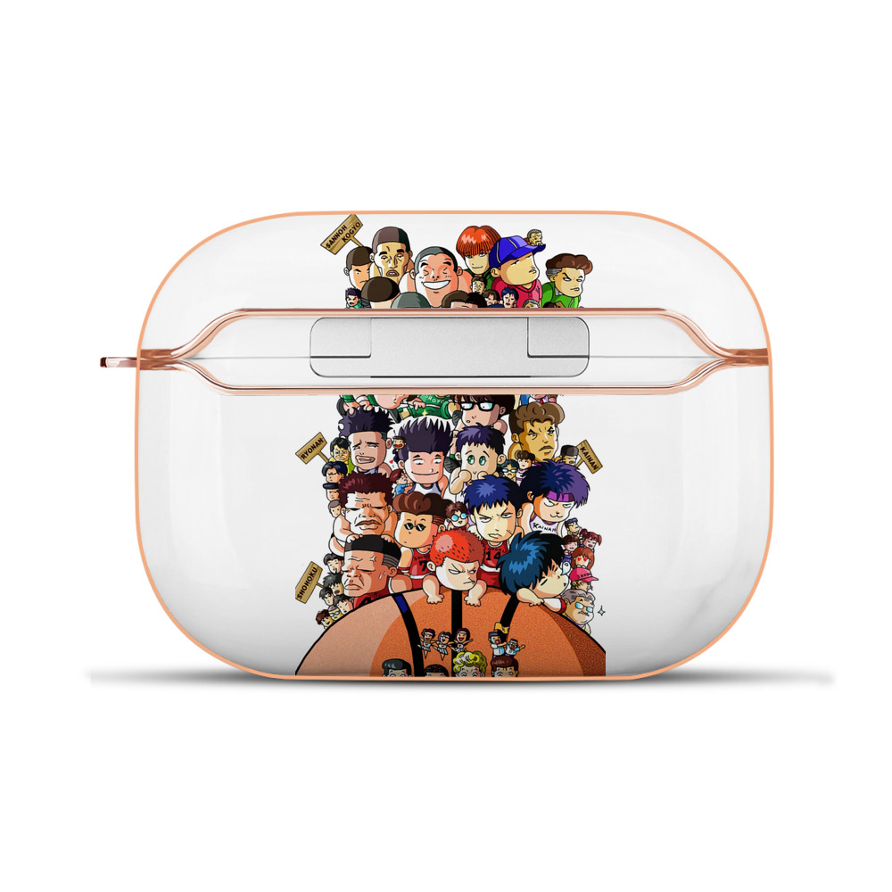 SLAM DUNK／スラムダンク 【AirPods Pro用】ハードシェル保護ケース｜耐衝撃・防指紋・カラビナ付き商品仕様