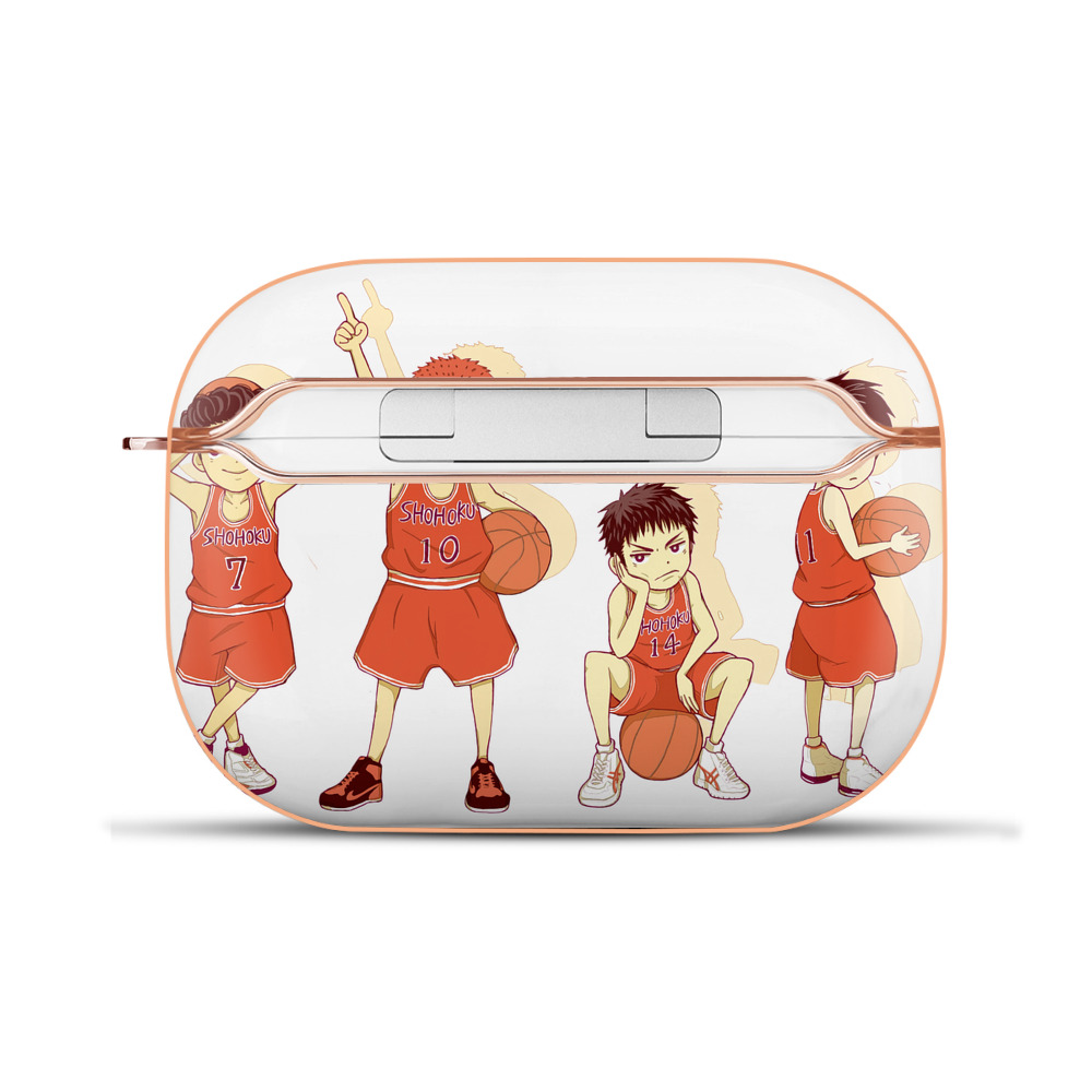 SLAM DUNK／スラムダンク 【AirPods Pro用】ハードシェル保護ケース｜耐衝撃・防指紋・カラビナ付き商品仕様