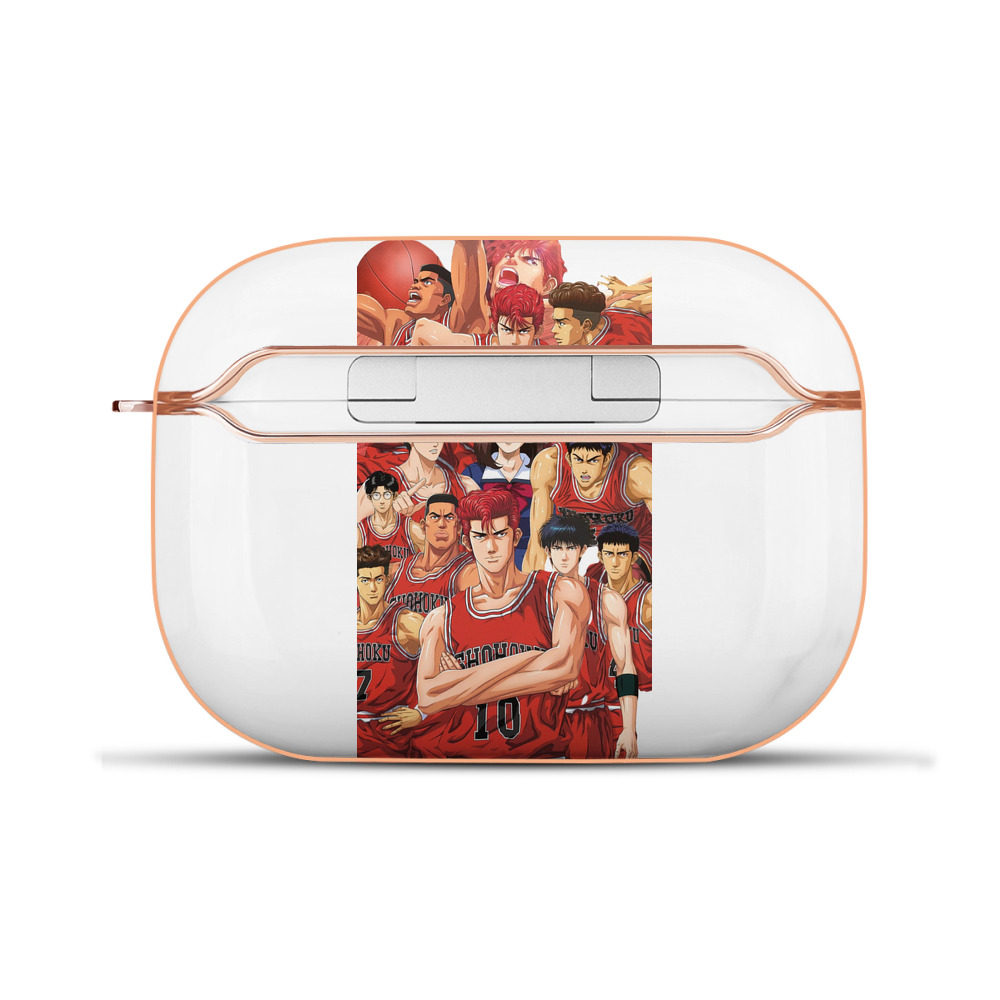 SLAM DUNK／スラムダンク 【AirPods Pro用】ハードシェル保護ケース｜耐衝撃・防指紋・カラビナ付き商品仕様