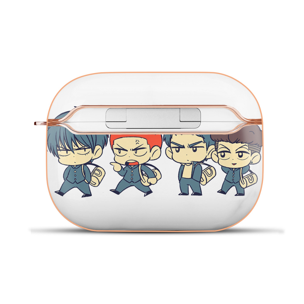 SLAM DUNK／スラムダンク 【AirPods Pro用】ハードシェル保護ケース｜耐衝撃・防指紋・カラビナ付き商品仕様