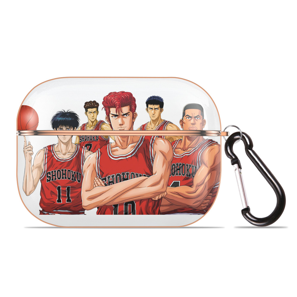 （画像用） SLAM DUNK／スラムダンク 【AirPods Pro用】ハードシェル保護ケース｜耐衝撃・防指紋・カラビナ付き商品仕様