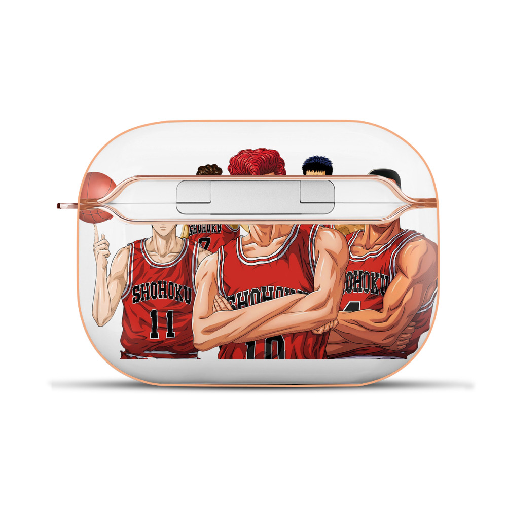 （画像用） SLAM DUNK／スラムダンク 【AirPods Pro用】ハードシェル保護ケース｜耐衝撃・防指紋・カラビナ付き商品仕様