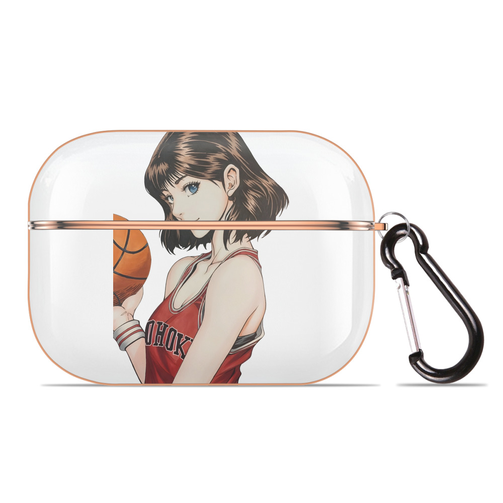 （画像用） SLAM DUNK／スラムダンク 【AirPods Pro用】ハードシェル保護ケース｜耐衝撃・防指紋・カラビナ付き商品仕様