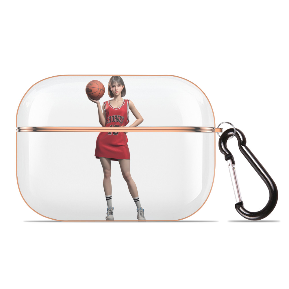 SLAM DUNK／スラムダンク 【AirPods Pro用】ハードシェル保護ケース｜耐衝撃・防指紋・カラビナ付き商品仕様