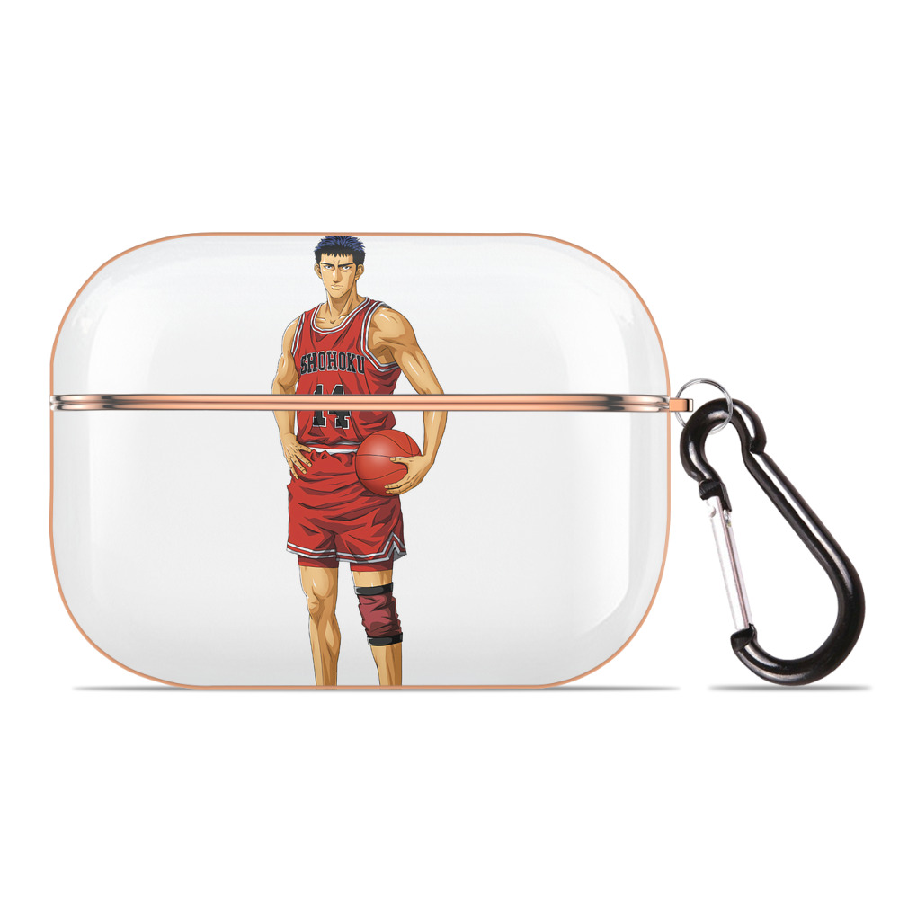 （画像用） SLAM DUNK／スラムダンク 【AirPods Pro用】ハードシェル保護ケース｜耐衝撃・防指紋・カラビナ付き商品仕様