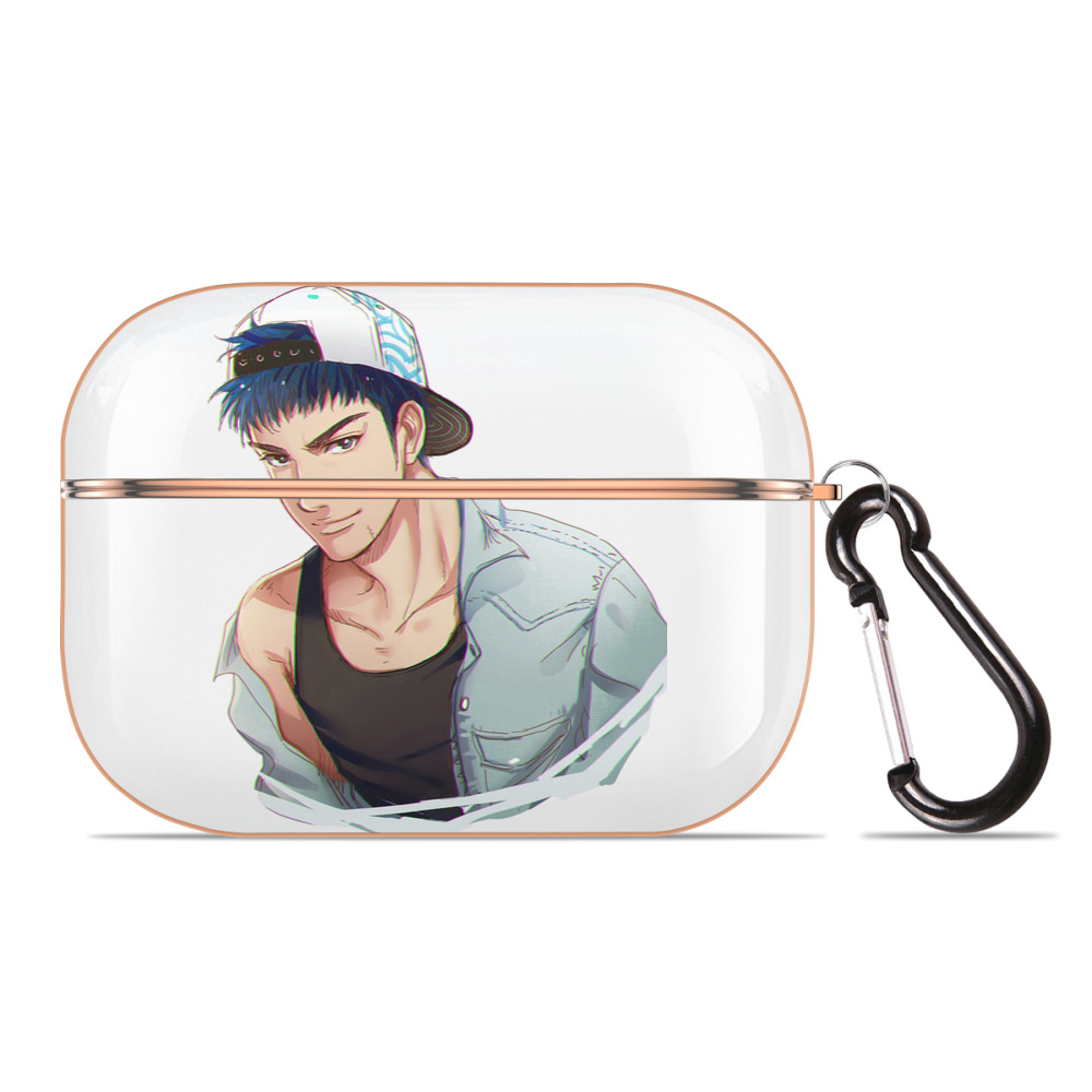 （画像用） SLAM DUNK／スラムダンク 【AirPods Pro用】ハードシェル保護ケース｜耐衝撃・防指紋・カラビナ付き商品仕様