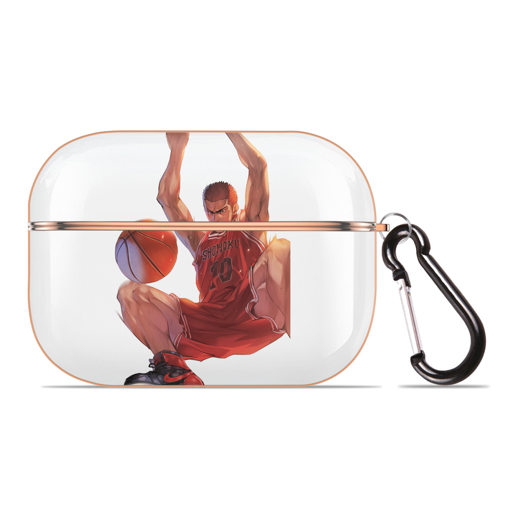 SLAM DUNK／スラムダンク 【AirPods Pro用】ハードシェル保護ケース｜耐衝撃・防指紋・カラビナ付き商品仕様