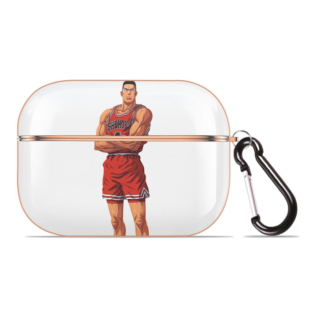 SLAM DUNK／スラムダンク 【AirPods Pro用】ハードシェル保護ケース｜耐衝撃・防指紋・カラビナ付き商品仕様